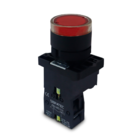 Kit Botão De Impulso Iluminado | Plástico | Ew3461 220vca 1nf